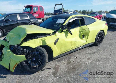 2024 BMW M4 Competition xDrive z USA, uszkodzony, nr VIN WBS43AZ01RCP75171